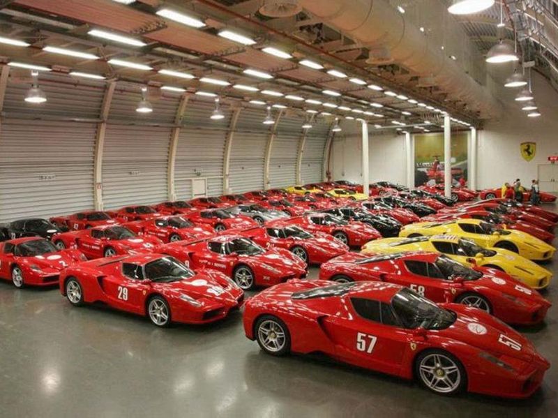 The Sultan's car collection