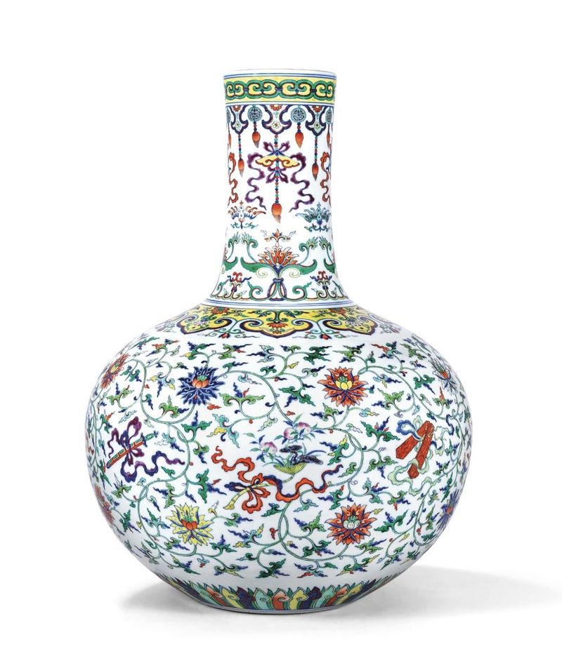 The Taber Family Tianqiuping Vase