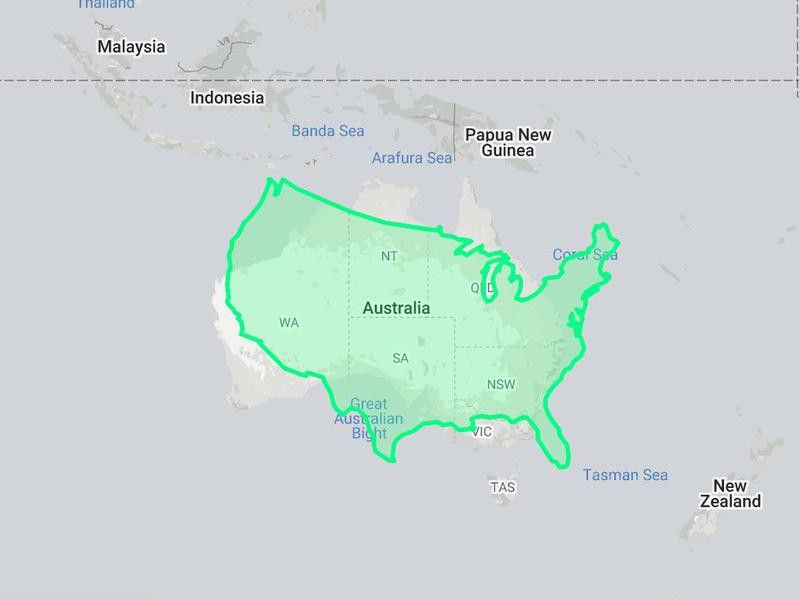 The U.S. compared to Australia