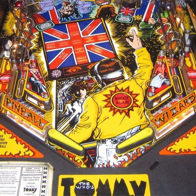 The Who's Tommy Pinball Wizard pinball machine
