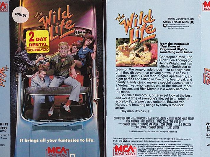 The Wild Life is a valuable VHS tape