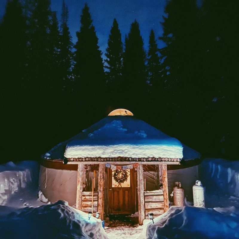 The Yurt restaurant at Solitude Mountain Resort