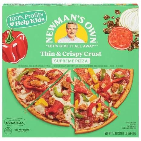 Thin & Crispy Crust Supreme Pizza