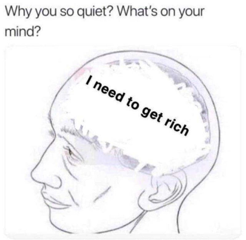 Thinking about getting rich