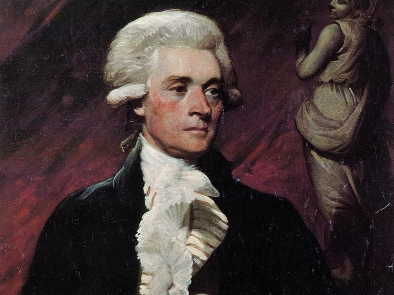 Thomas Jefferson as a young adult