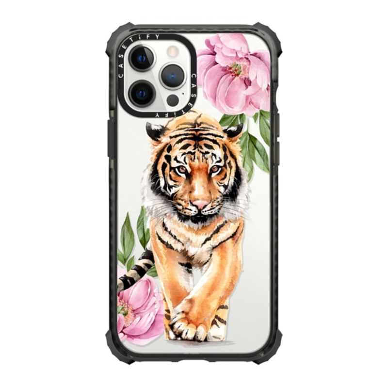 Tiger and Peonie Casetify phone case
