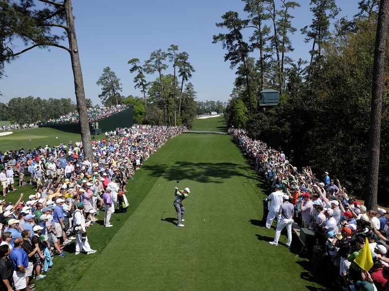 Tiger Woods at Augusta