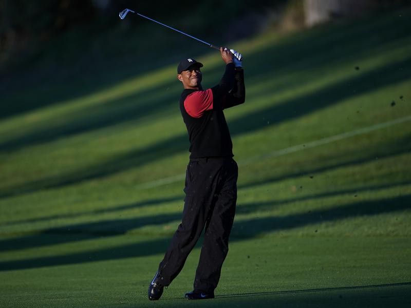 Tiger Woods at the 2019 Genesis Open
