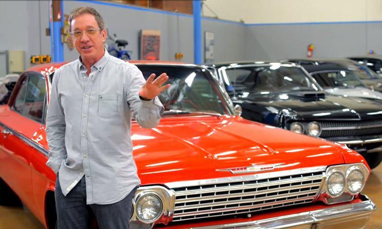 Tim Allen and his muscle cars