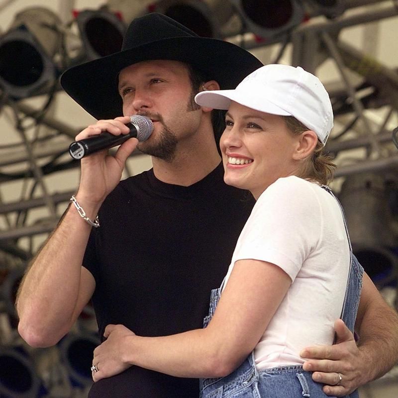 Tim McGraw and Faith Hill in 1997