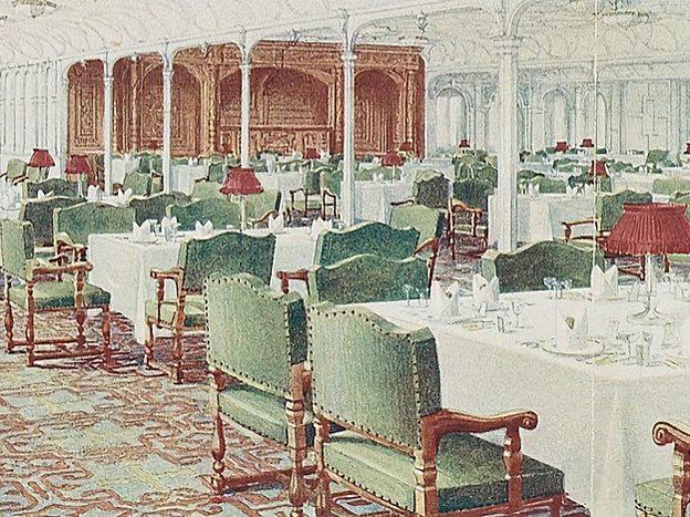 Titanic first-class dining room