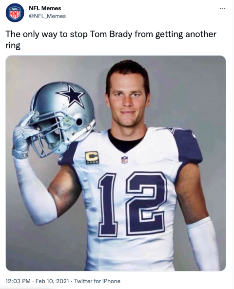 Tom Brady, Cowboys meme