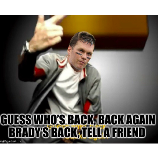 Tom Brady, Eminem meme