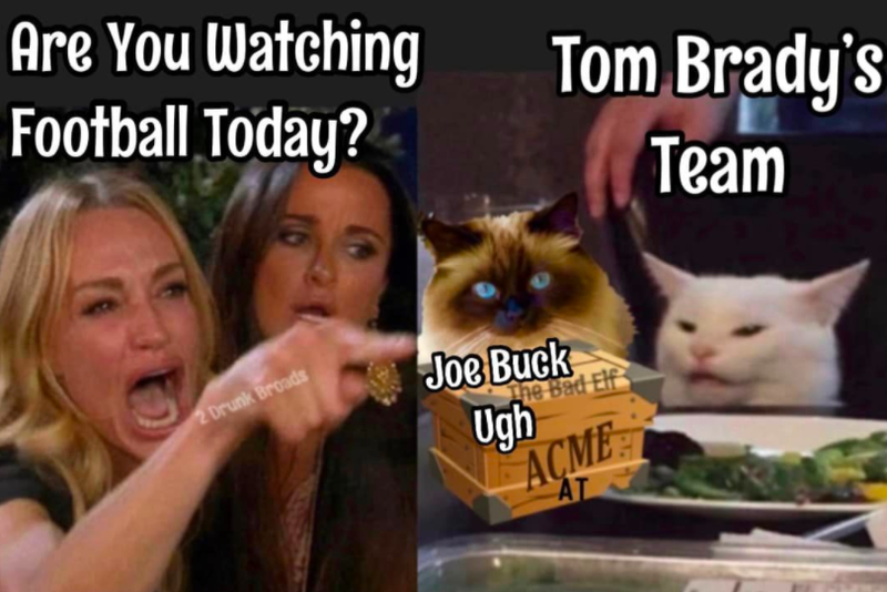 Tom Brady Joe Buck meme