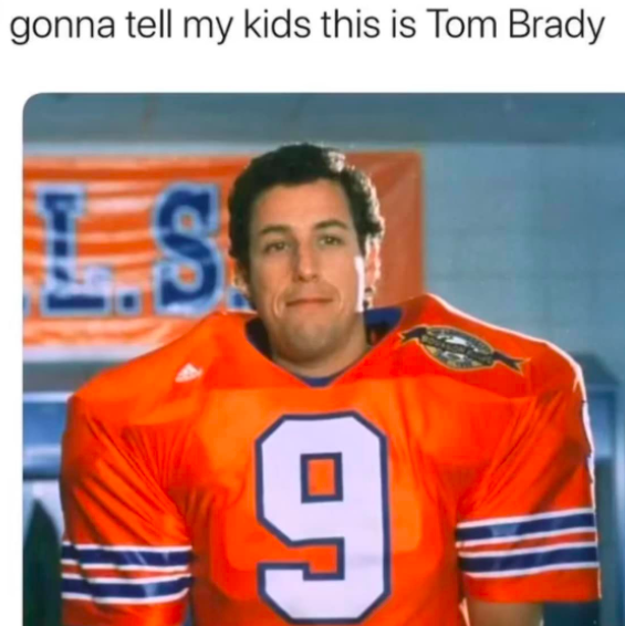 Tom Brady, Waterboy meme