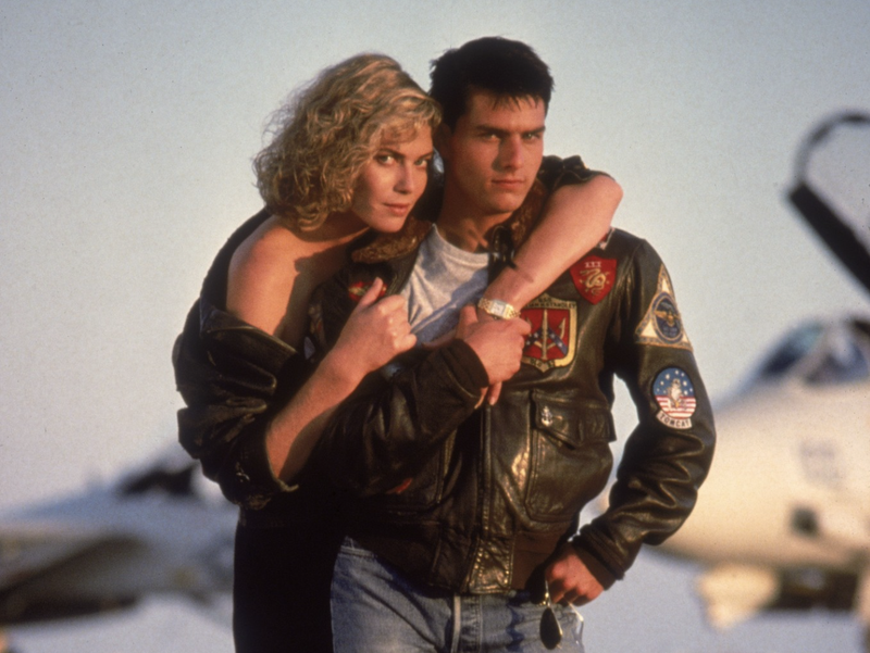 Tom Cruise and Kelly McGillis, part of the original Top Gun cast