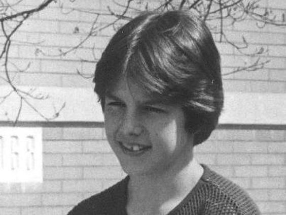 Tom Cruise as a child