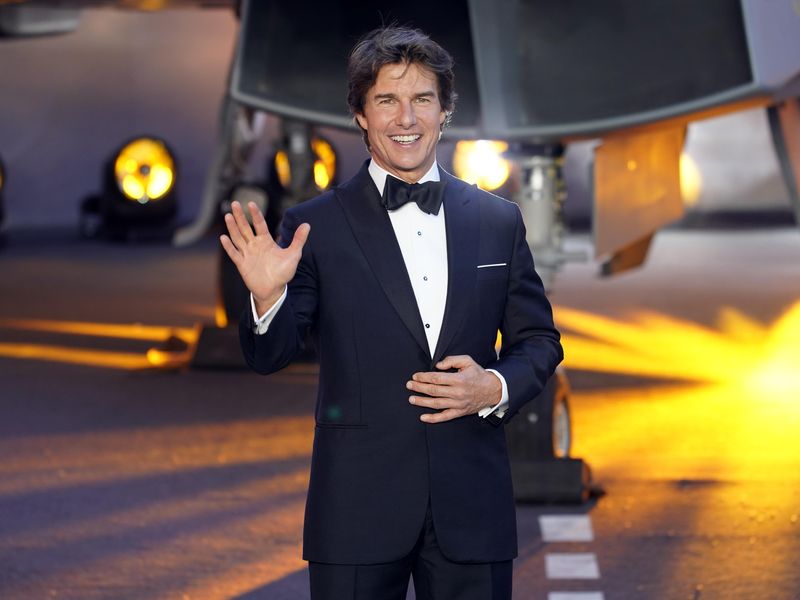 Tom Cruise, one of the highest-paid actors in Hollywood