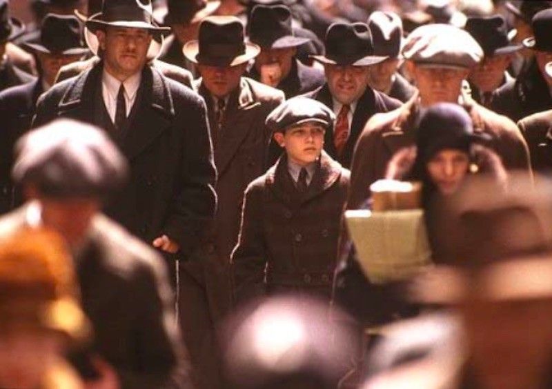 Tom Hanks and Tyler Hoechlin in Road to Perdition