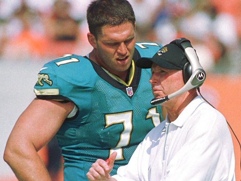 Tony Boselli and Tom Coughlin
