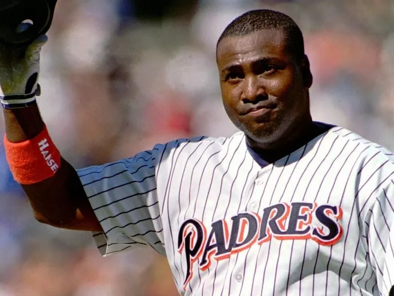 Tony Gwynn played his entire career with the San Diego Padres.