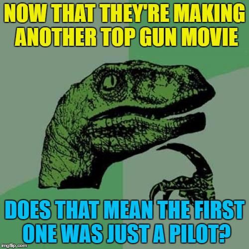 Top gun meme pun