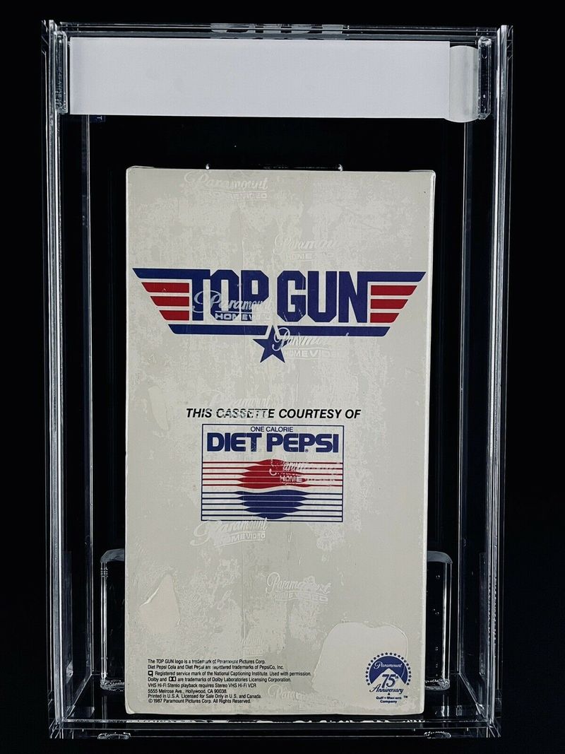 Top Gun rare valuable VHS