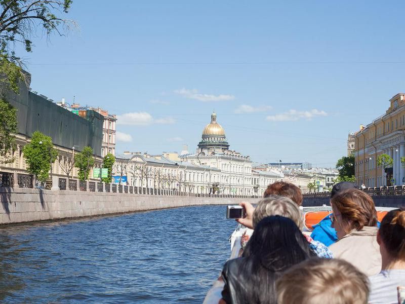 Tourists in Russia