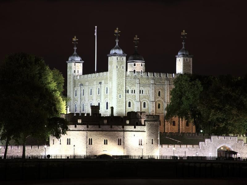Tower Of London At Night