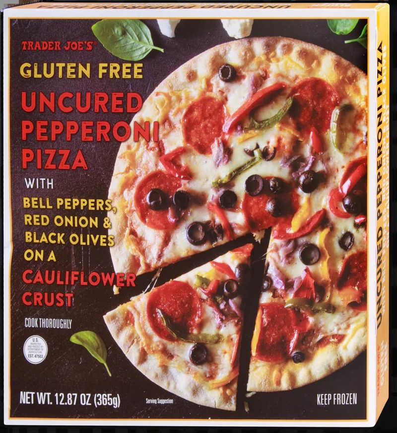 Trader Joe’s Gluten Free Uncured Pepperoni Pizza