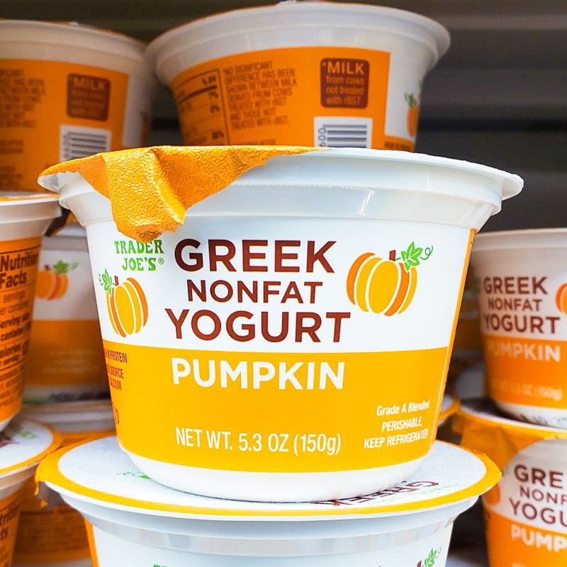 Trader Joe's Greek Nonfat Pumpkin Yogurt