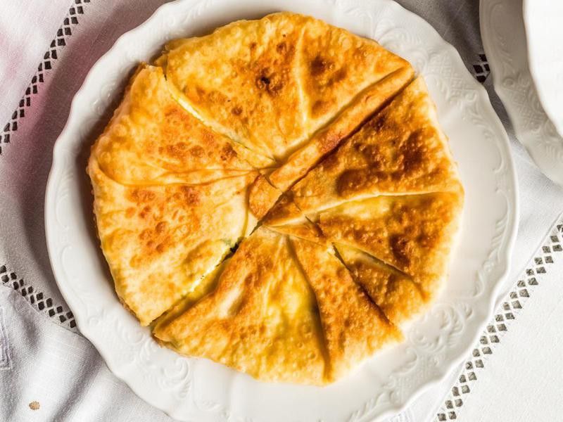 Traditional Moldovian pie, placinta