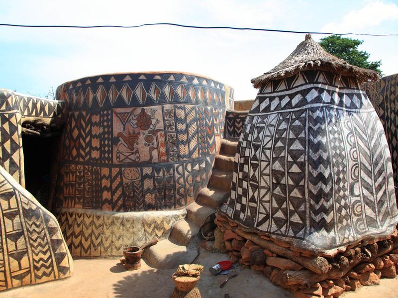 Traditional village in Burkina Faso