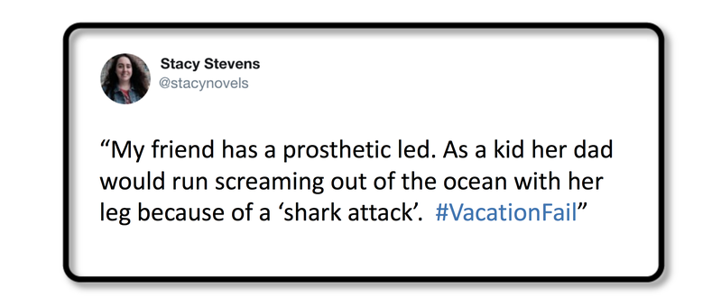 Travel Fail Shark Attack