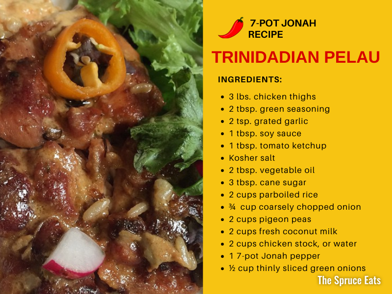 Trinidad Pelau 7-pot Jonah recipe