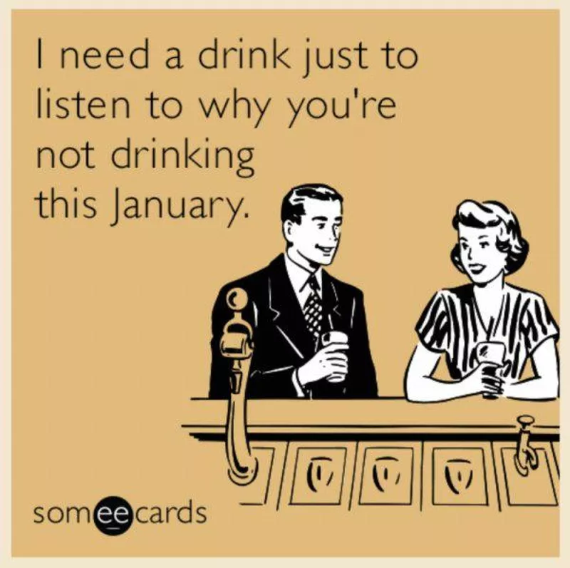 16 Painfully Relatable Dry January Memes | FamilyMinded