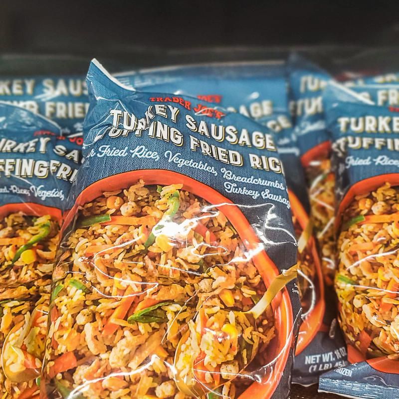 Turkey Sausage Stuffing Fried Rice