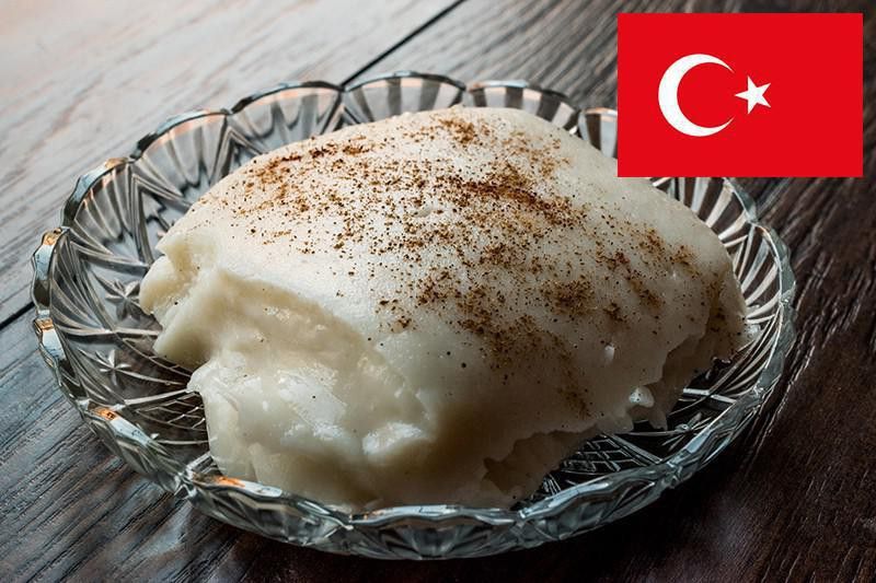 Turkish dessert tavuk gogsu