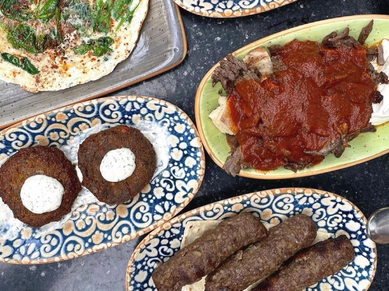 Turkish house special dishes at Ottoman Taverna