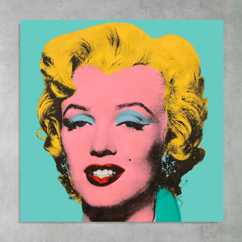 Turquoise Marilyn (Reprpduction)