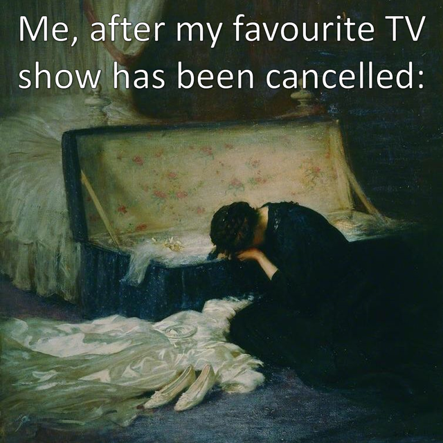 TV show cancelled meme