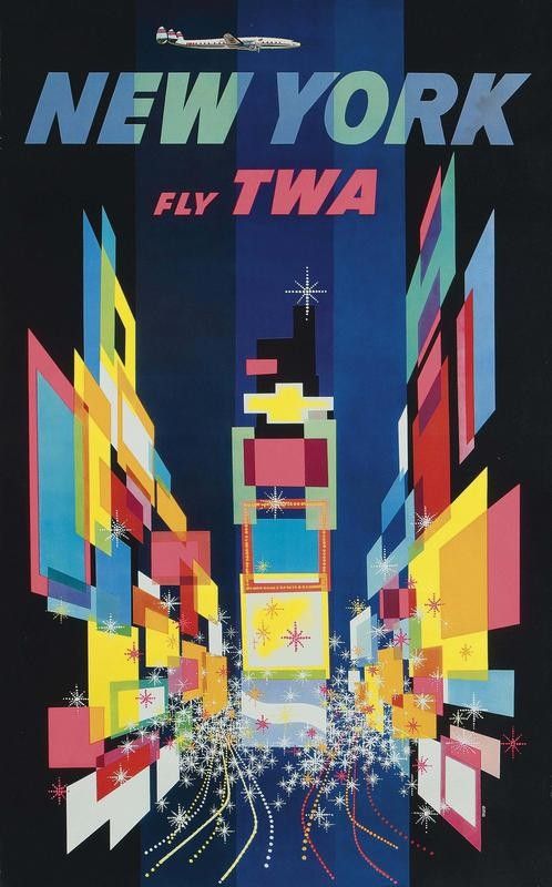 TWA ad in 1960