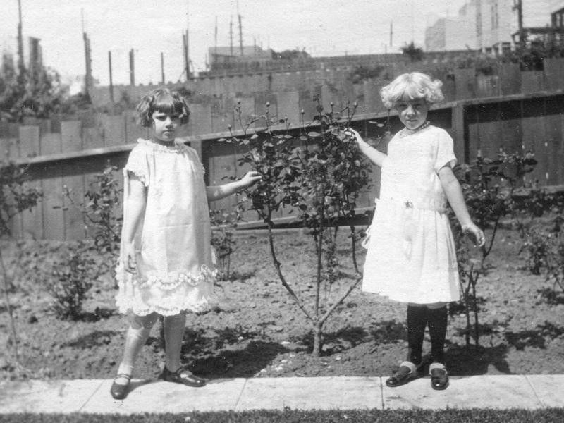 Two Children in Mary Janes, a fashion trend in the 1920s