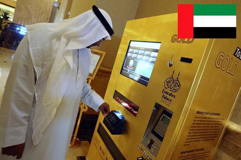 UAE gold ATM machines
