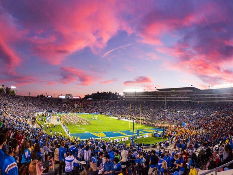 UCLA game at the Rose Bowl
