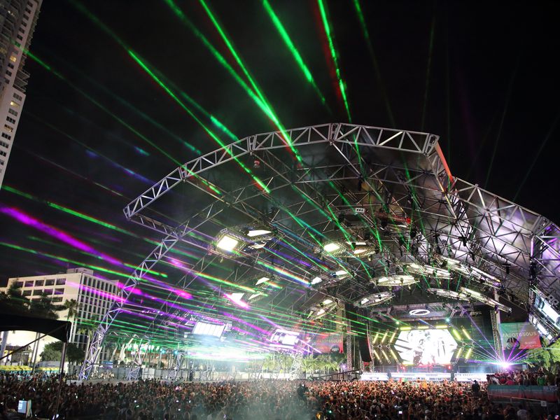 Ultra Music Festival scene