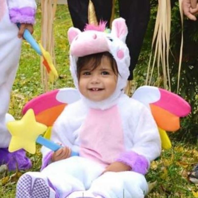 Unicorn baby girl Halloween costume