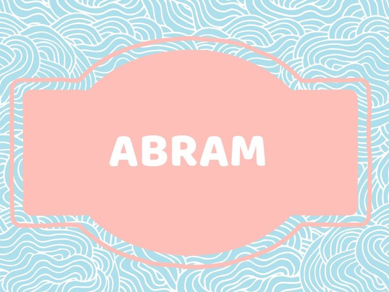 Unique Baby Boy Names: Abram