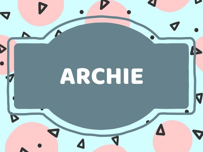 Unique Baby Boy Names: Archie