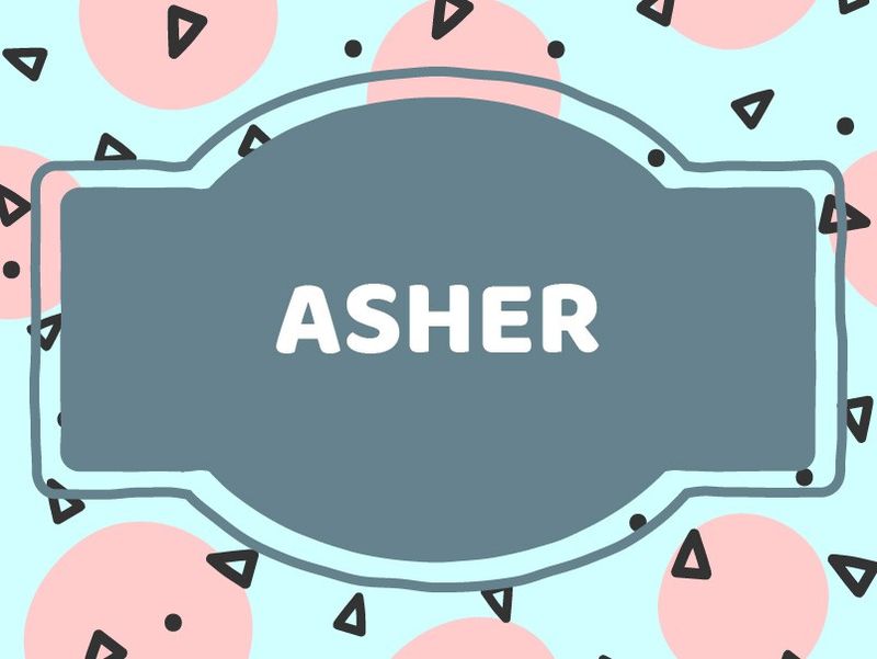 Unique Baby Boy Names: Asher